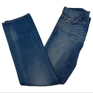 7 FOR ALL MANKIND STANDARD straight jeans SIZE 29 AIRWEFT STANDARD IN FLASH